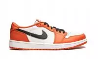 air jordan 1 low dunk og starfish orange shattered backboard